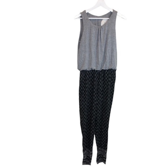Anthropolgie Hei Hei Gray Boho Jumpsuit Size - Picture 2 of 10